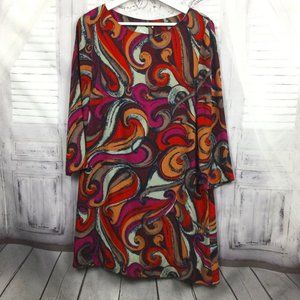 Maeve for Anthropologie Retro Midi Dress S